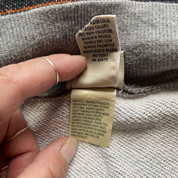 L.L. Bean 90’s Gray Sweater Vest. Zip Up. Pockets Inside/out. Size Small. Cotton - Picture 13 of 16